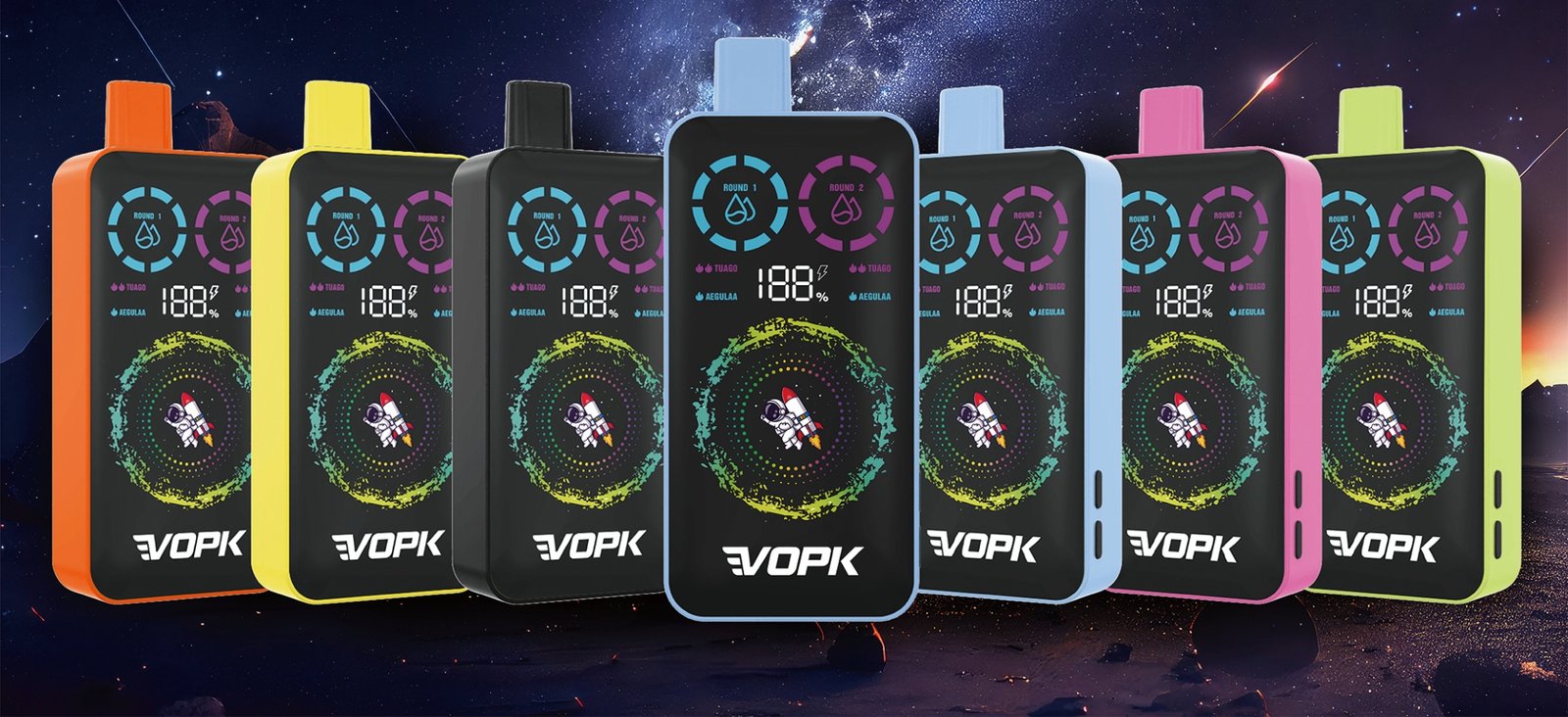 VOPK ULTRA 40000 Puffs 40K Double Flavors Disposable Vape