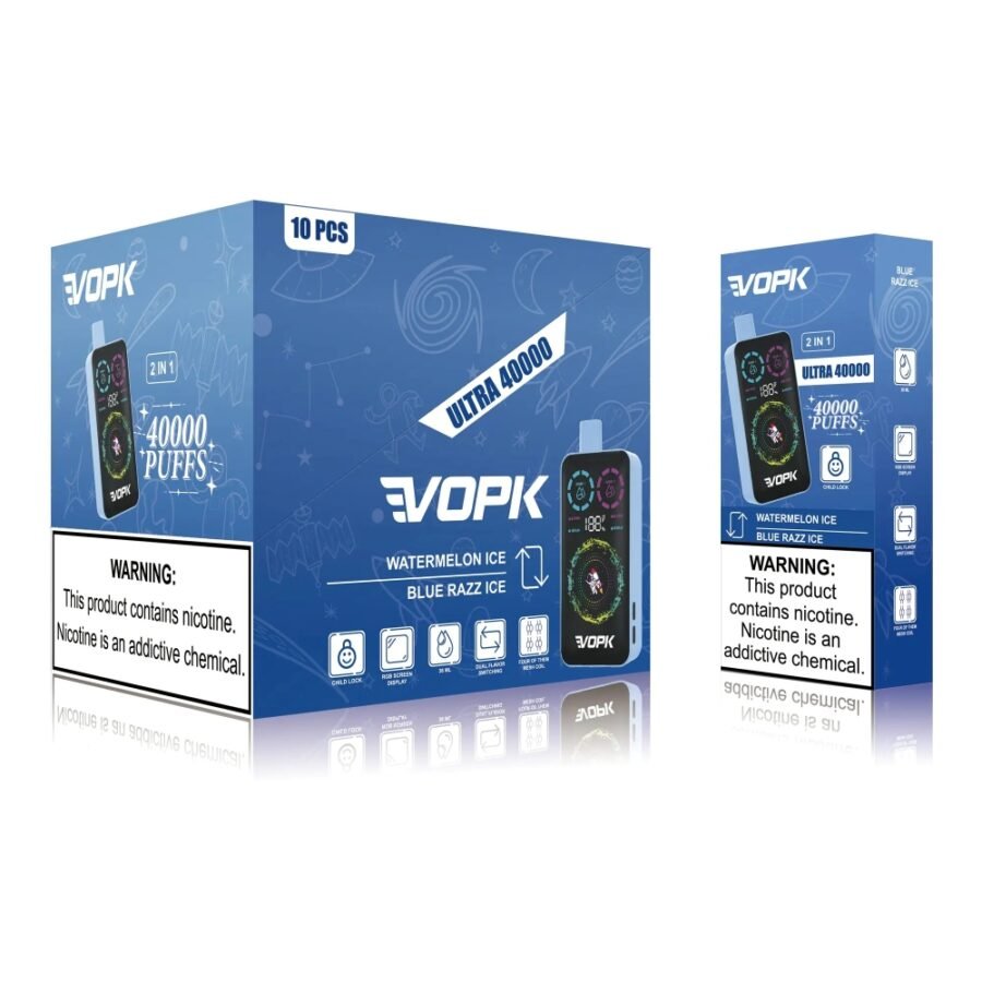 VOPK ULTRA 40000 40K Puff Double Flavors Disposable Vape