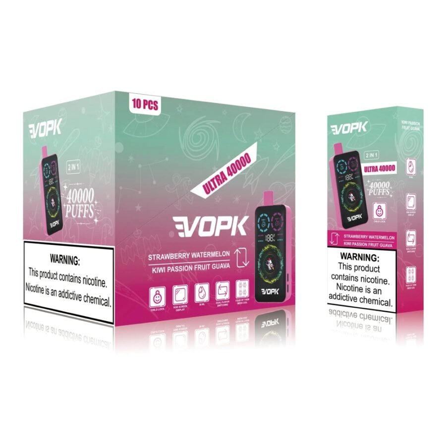 VOPK ULTRA 40000 40K Puff Double Flavors Disposable Vape